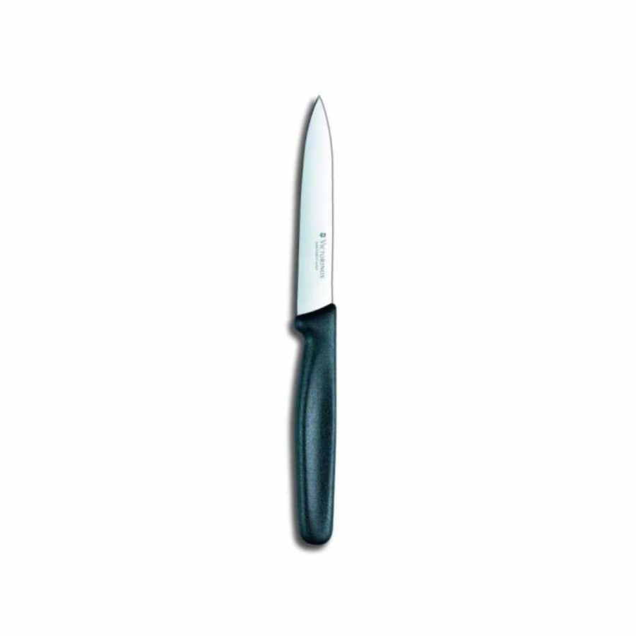 Chefs Knives Victorinox | Vege Knife | Pointed 100Mm Black