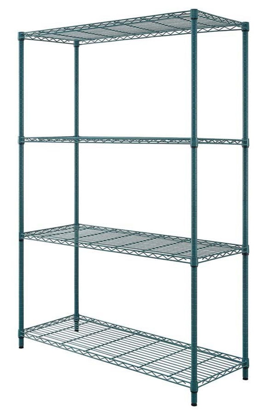 Kitchenware Aitkens | Atlas Verde 4 Shelf Epoxy Wire Shelving Unit 1220X1830H