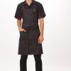 Uniforms Chef Works | Apron Bib Corvallis Burgundy