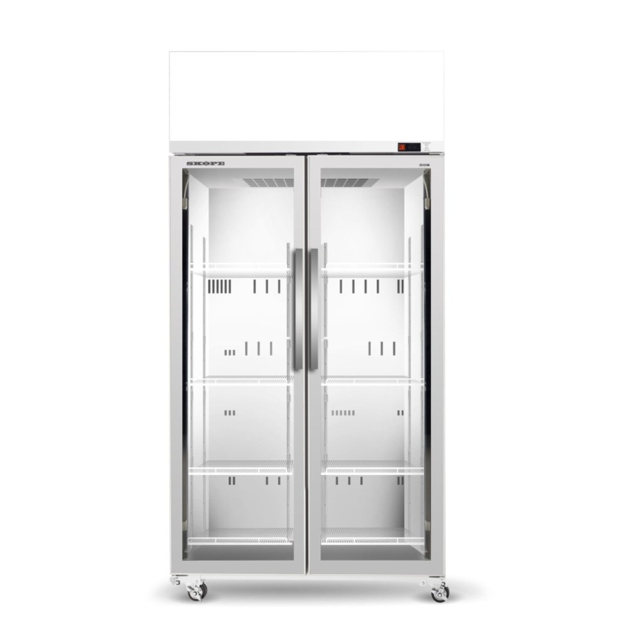 Refrigeration Skope | Ezicore Chiller Upright 2 Door White