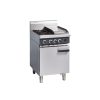 Cooking Cobra | Griddle Gas Range Static Oven 600Mm