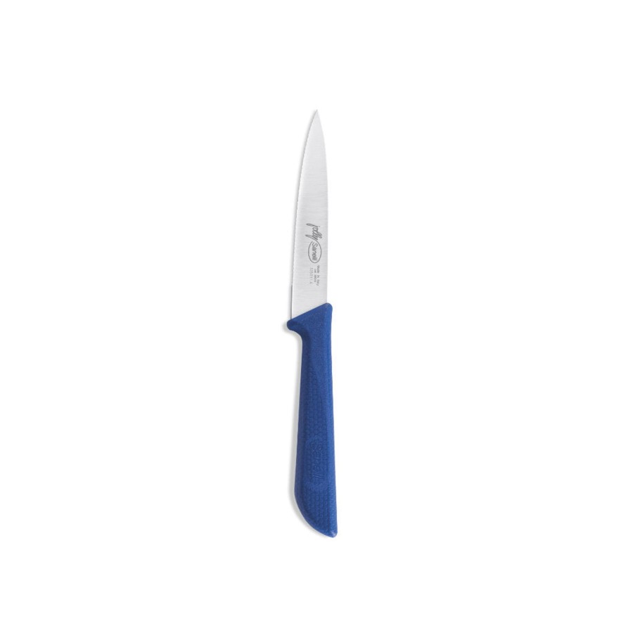 Chefs Knives Sanelli | Paring Knife Serrated | 110Mm Dark Blue