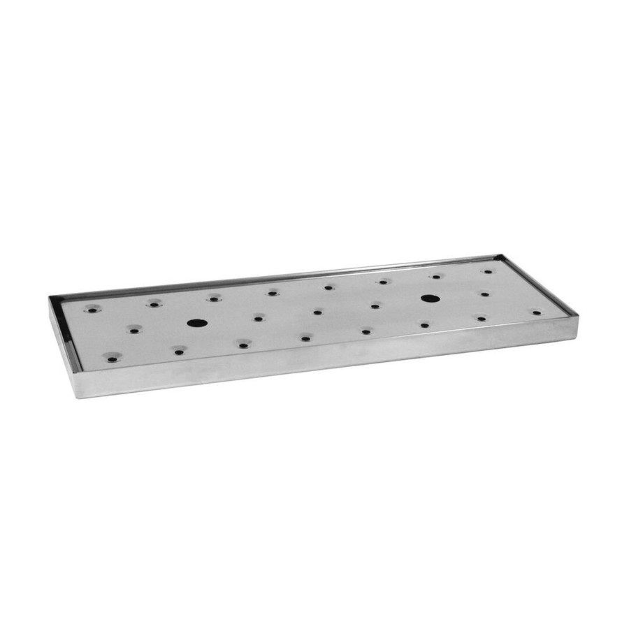 Barware trenton | S/S Bar Drip Tray | 557X182X27Mm Stainless Steel