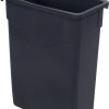 Cleaning Aitkens | Carlisle Trimline Rectangle Waste Bin 57Ltr Grey