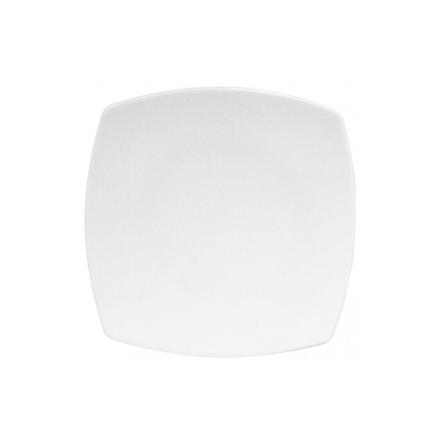 Crockery Royal Porcelain | Plate Square Coupe | 270Mm White