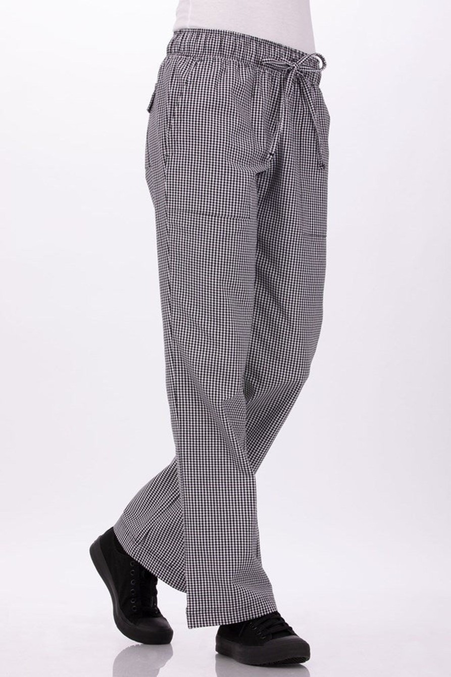 Uniforms Chef Works | Chef Pants Womens Small Check Xs