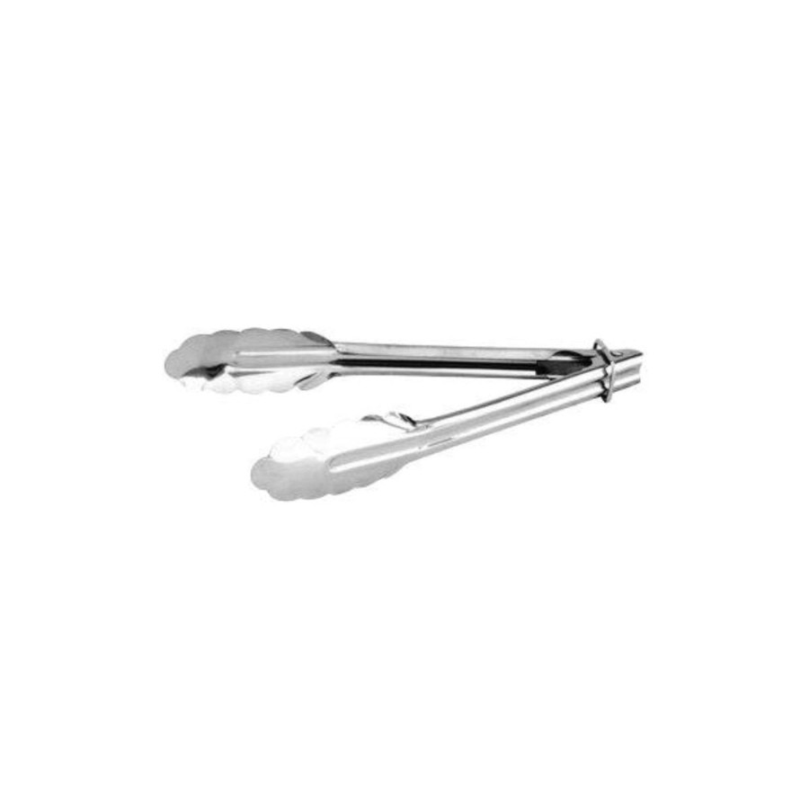 Kitchenware trenton | Tong S/S With Clip | 300Mm Stainless Steel