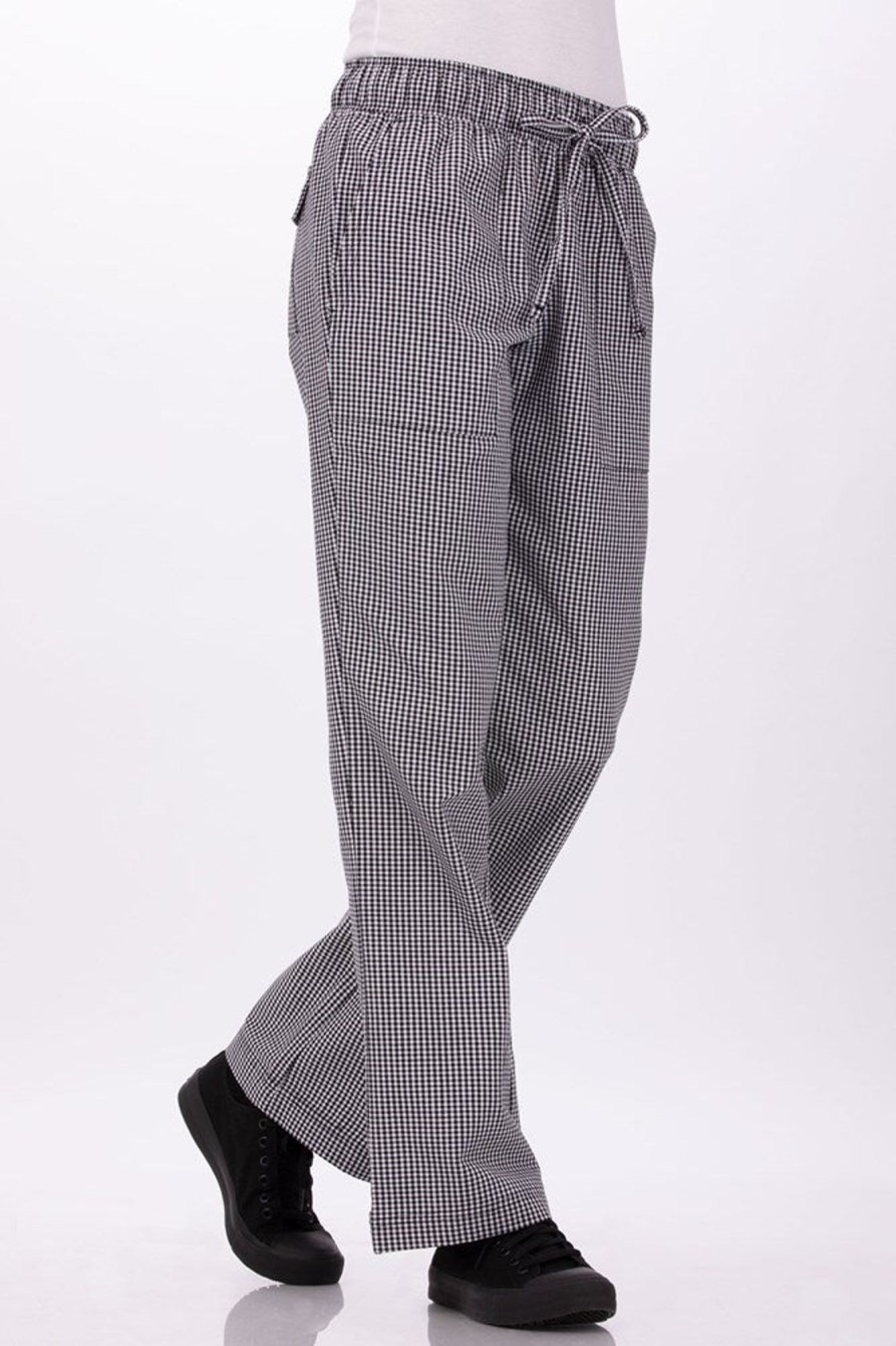 Uniforms Chef Works | Chef Pants Womens Small Check Xl