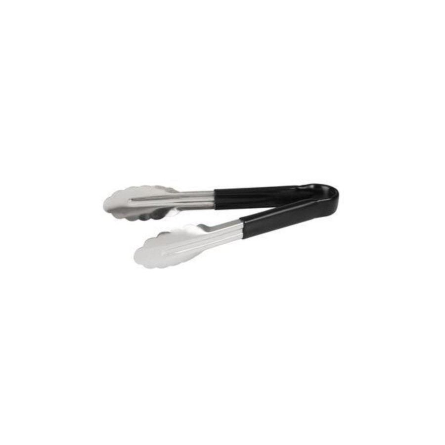 Kitchenware trenton | Tong Pvc Coated Handle | 230Mm Black