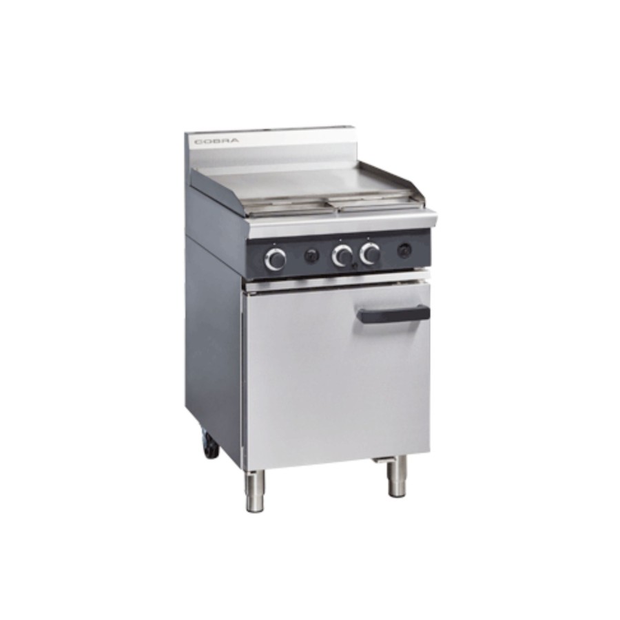 Cooking Cobra | Griddle Gas Range Static Oven 600Mm