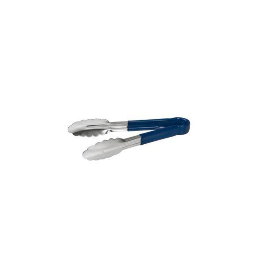 Kitchenware trenton | Tong Pvc Coated Handle | 230Mm Blue