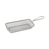 Servingware Moda | S/S Rectangular Service Basket 190X90X35Mm Stainless Steel