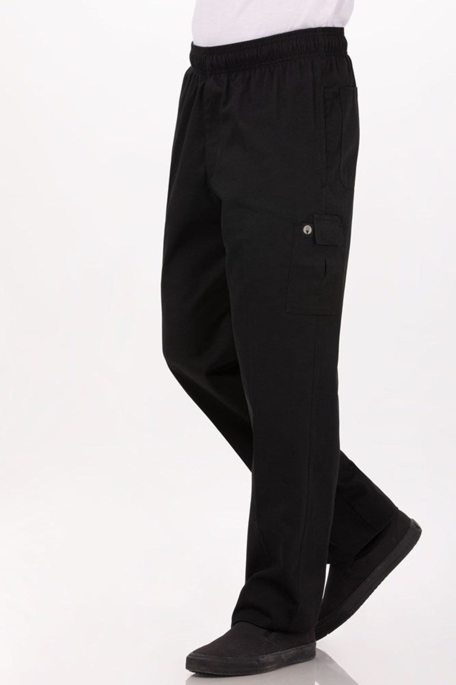 Uniforms Aitkens | Chef Cargo Pants Black Large