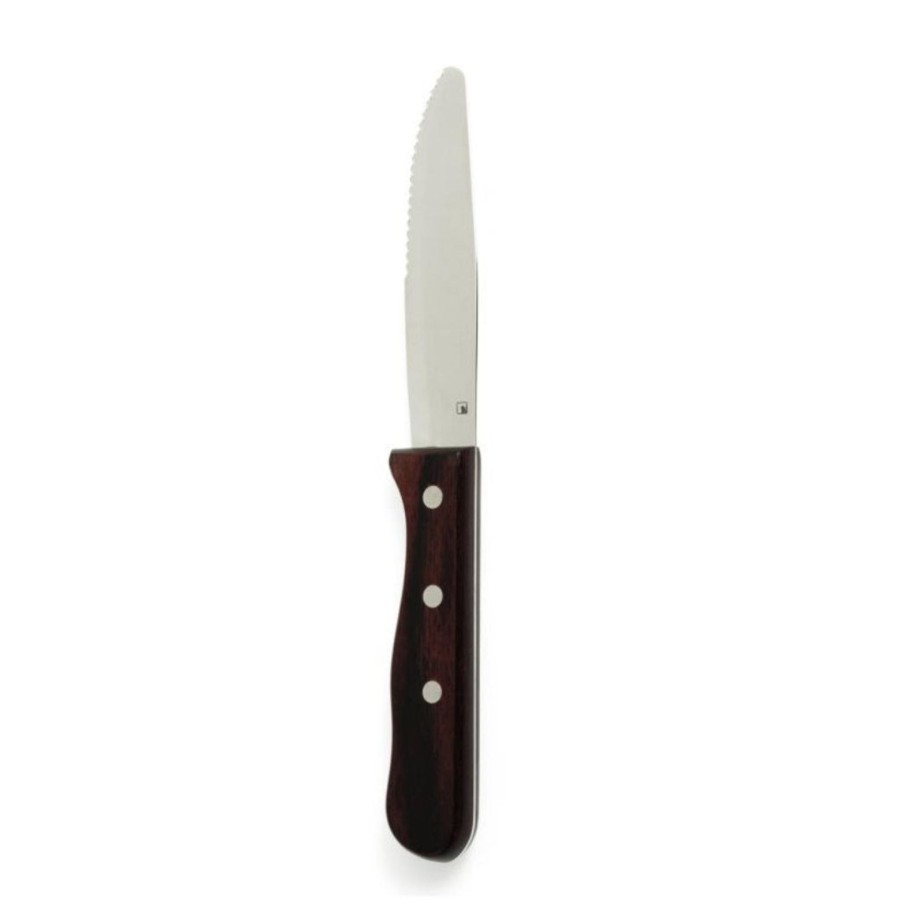 Cutlery Tablekraft | Steak Knife Jumbo | Round Tip 250Mm Pakkawood