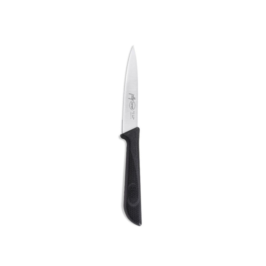 Chefs Knives Sanelli | Paring Knife Serrated | 110Mm Black