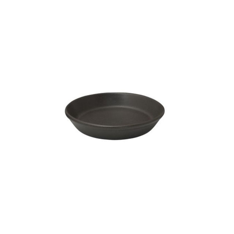 Crockery Zuma | Tapas Dish Tapered | 120Mm Charcoal