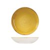 Crockery Churchill | Stonecast Round Coupe Bowl | 248Mm Mustard Seed Yellow