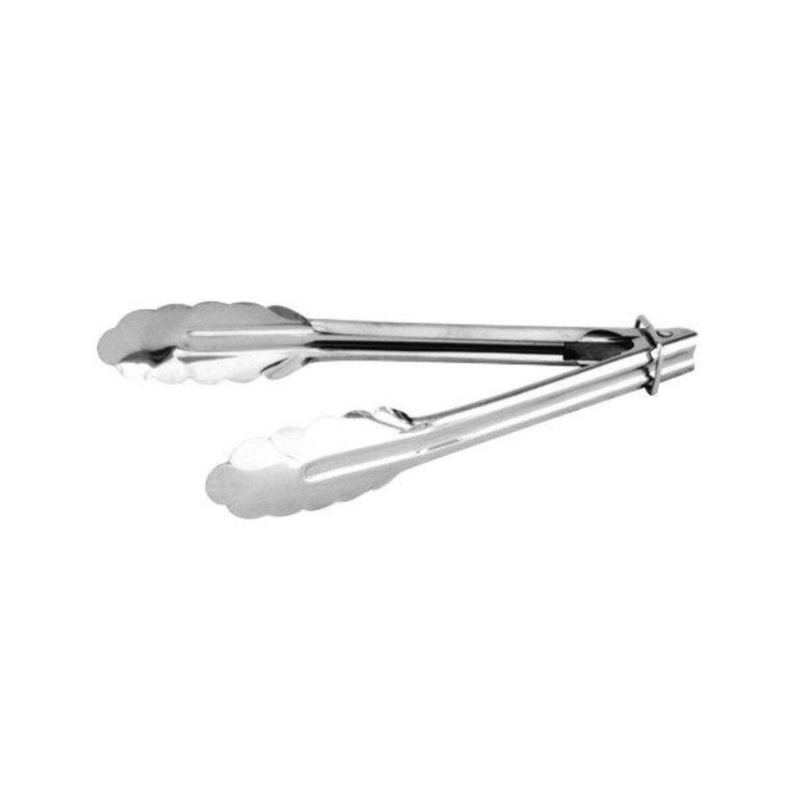 Kitchenware trenton | Tong S/S With Clip | 400Mm Vstainless Steel