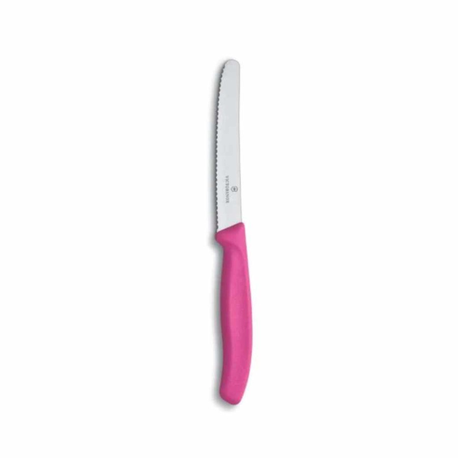 Chefs Knives Victorinox | Tomato Knife | Wavy 110Mm Pink