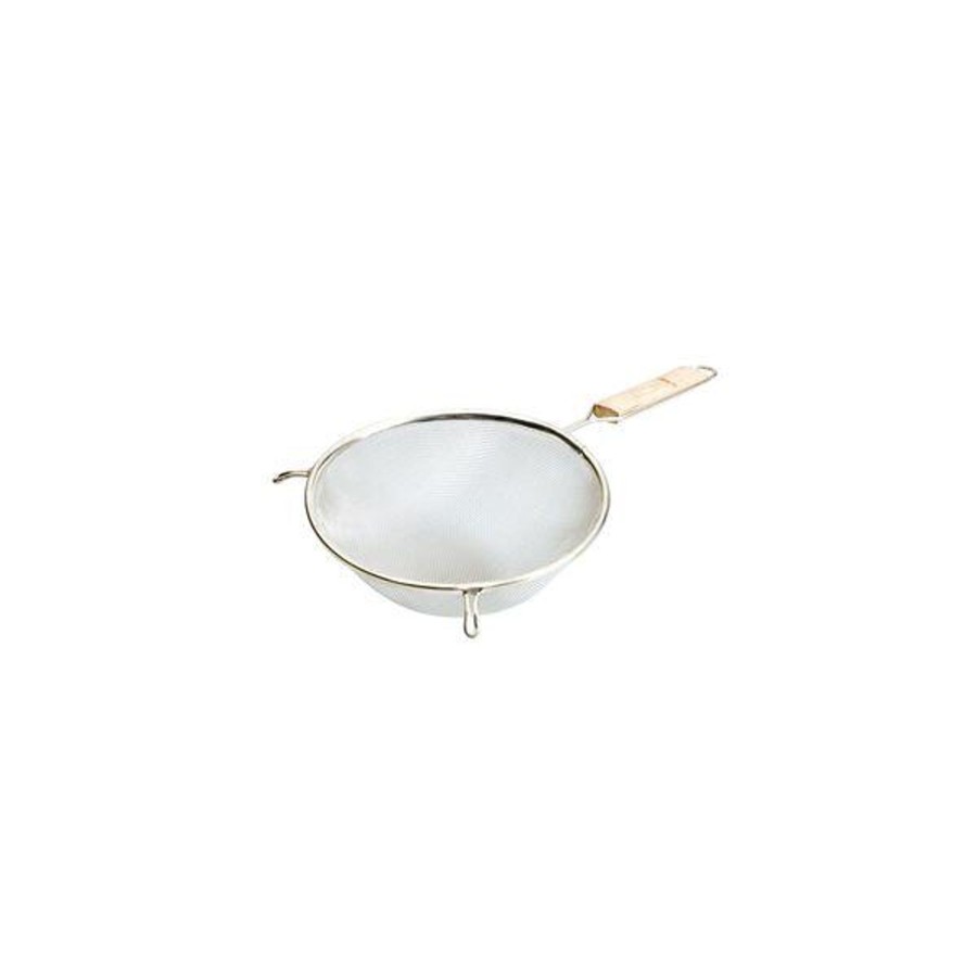 Kitchenware trenton | Medium Mesh Strainer | Wood Handle 160Mm