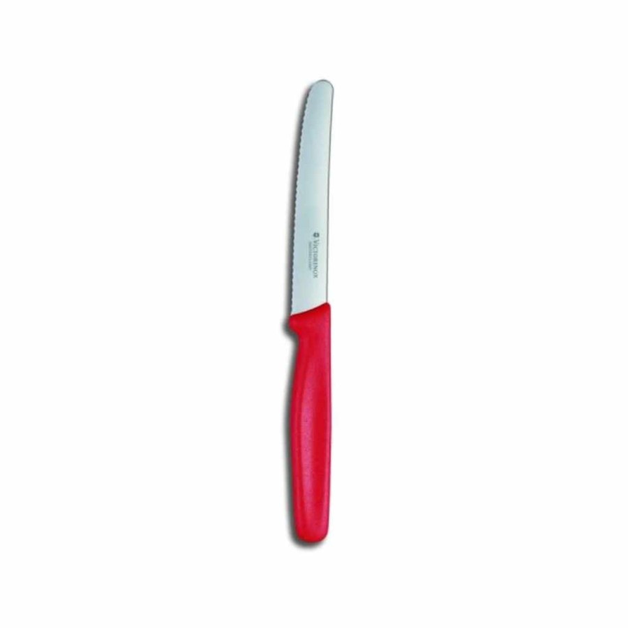 Chefs Knives Victorinox | Tomato Knife | Wavy 110Mm Red