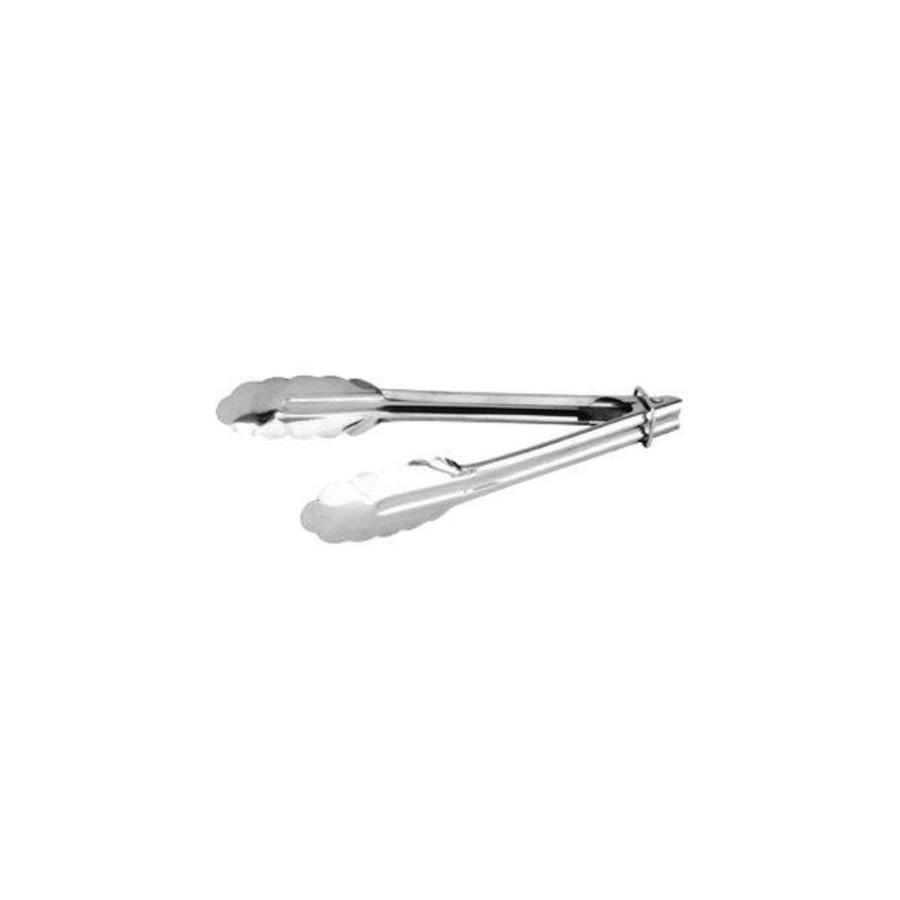 Kitchenware trenton | Tong S/S With Clip | 230Mm Stainless Steel