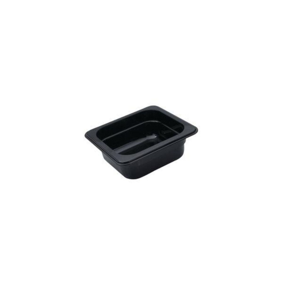 Kitchenware trenton | Steam Pan Poly 1/6 | 100Mm Black