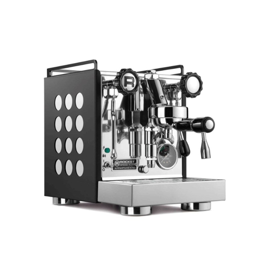 Espresso Equipment Rocket | Appartamento Serie Nera | Black/White Black / White