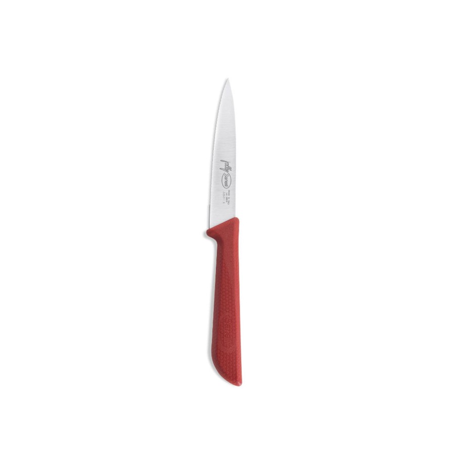 Chefs Knives Sanelli | Paring Knife Serrated | 110Mm Red