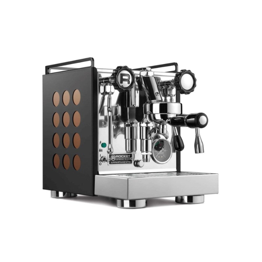 Espresso Equipment Rocket | Appartamento Serie Nera | Black/Copper Black / Copper