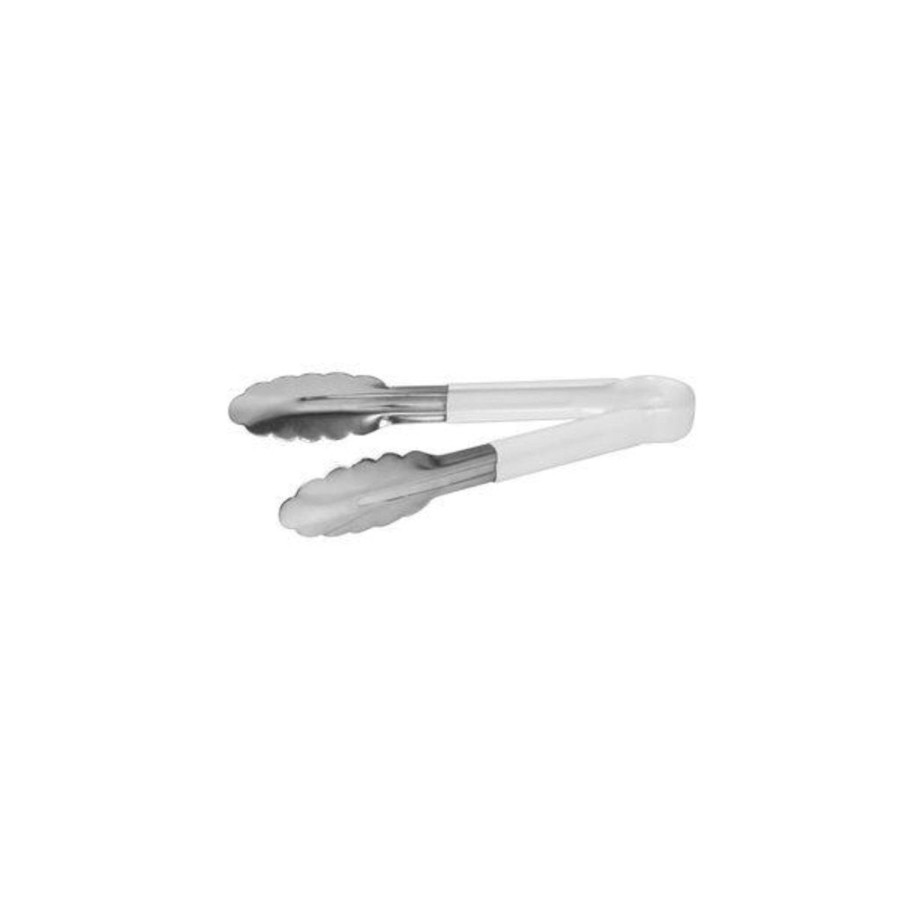 Kitchenware trenton | Tong Pvc Coated Handle | 300Mm White