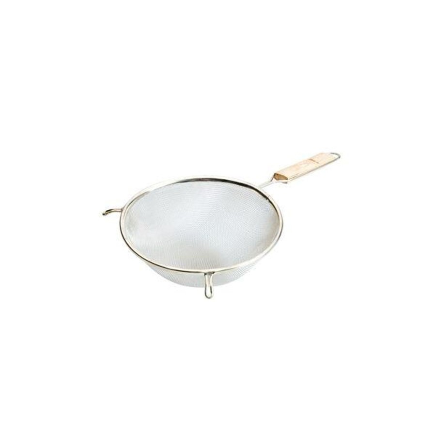 Kitchenware trenton | Medium Mesh Strainer | Wood Handle 260Mm