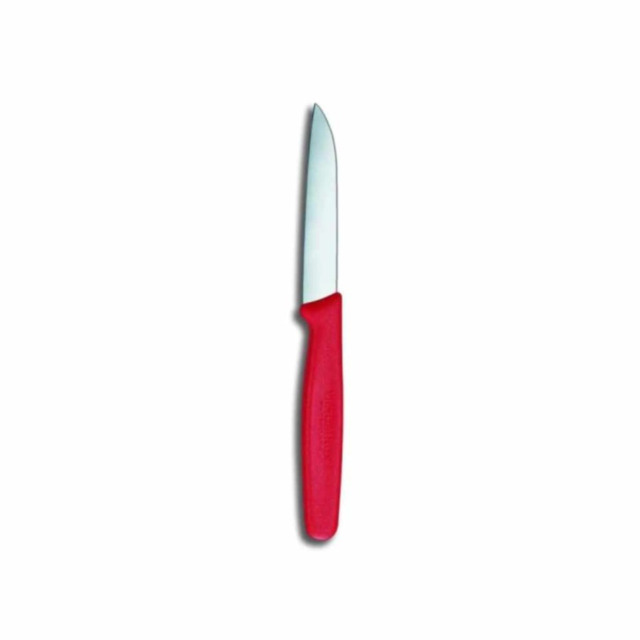 Chefs Knives Victorinox | Paring Knife | Straight Red 80Mm