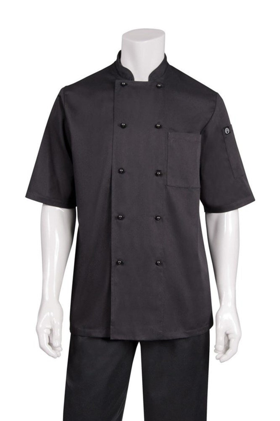 Uniforms Chef Works | Chef Jacket Basic Canberra Black Medium