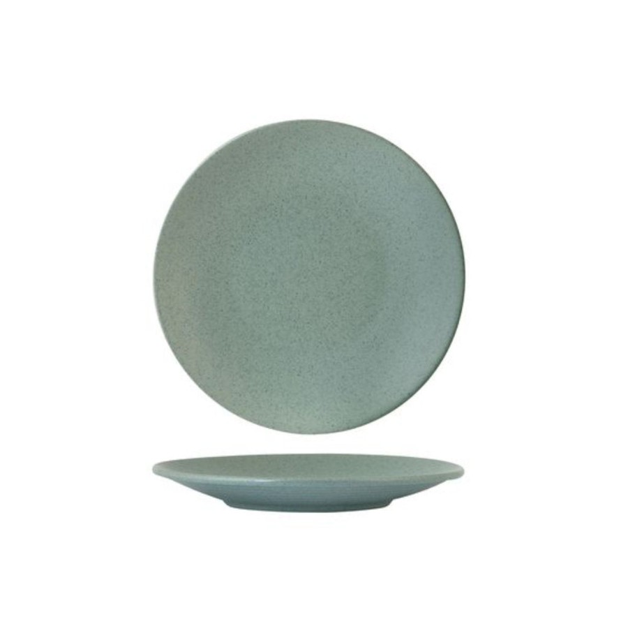 Crockery Zuma | Coupe Tapas Plate | 180Mm Mint