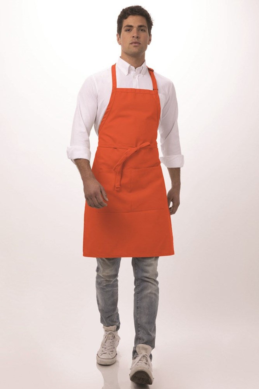 Uniforms Aitkens | Apron Bib Orange