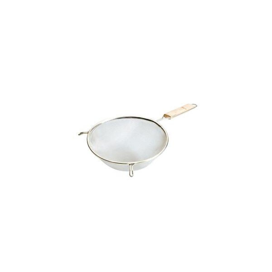 Kitchenware trenton | Medium Mesh Strainer | Wood Handle 140Mm