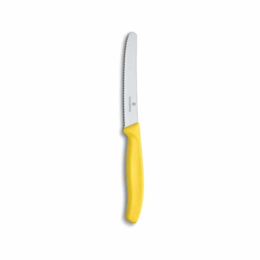 Chefs Knives Victorinox | Tomato Knife | Wavy 110Mm Yellow