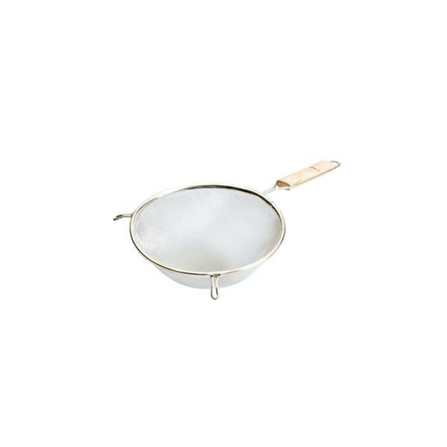 Kitchenware trenton | Medium Mesh Strainer | Wood Handle 200Mm