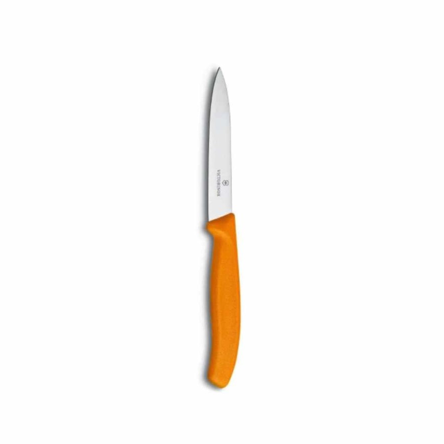 Chefs Knives Victorinox | Paring Knife | Straight 100Mm Orange